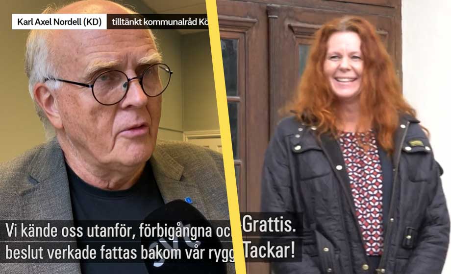 Konservativt styre i Köping spricker då KD går över till S
