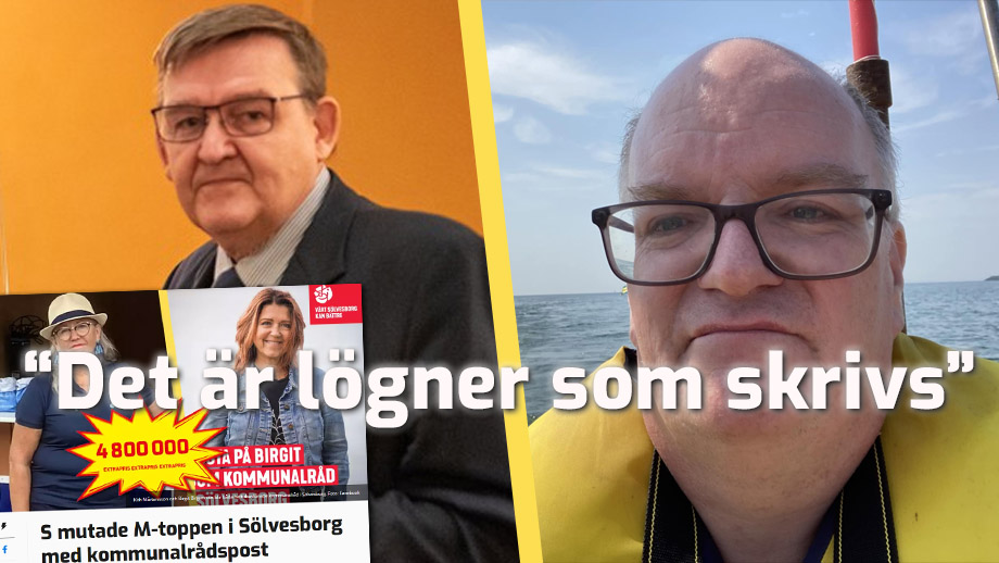 M-profil i Sölvesborg rasar mot tidning: ”Lögner som skrivs”