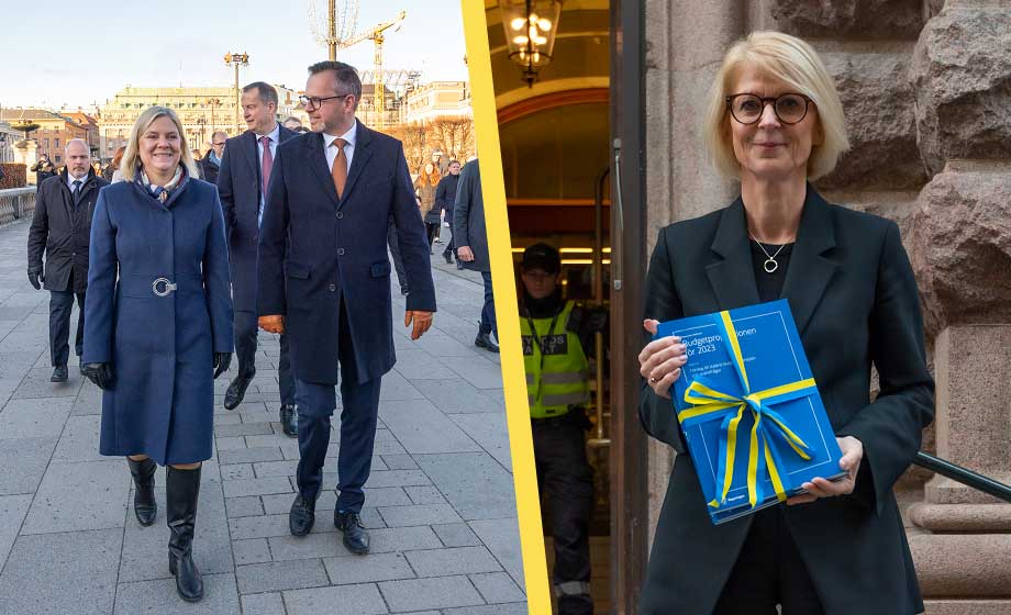 S rasade mot regeringen – sänker nu själva biståndet och slopar elbilsbonus