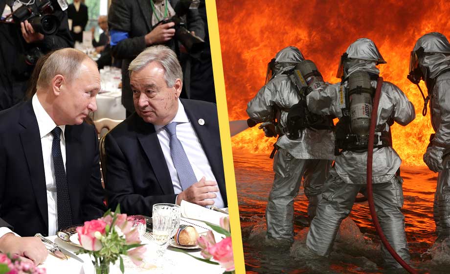 FN-chefen: Världen går under utan klimatpakt