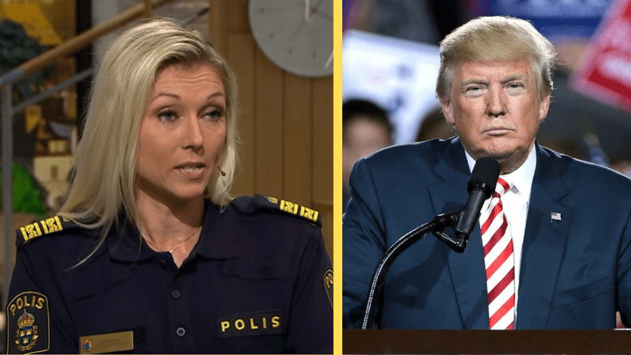 Polischef ger Trump rätt: ”Har problem vi aldrig trodde vi skulle få”