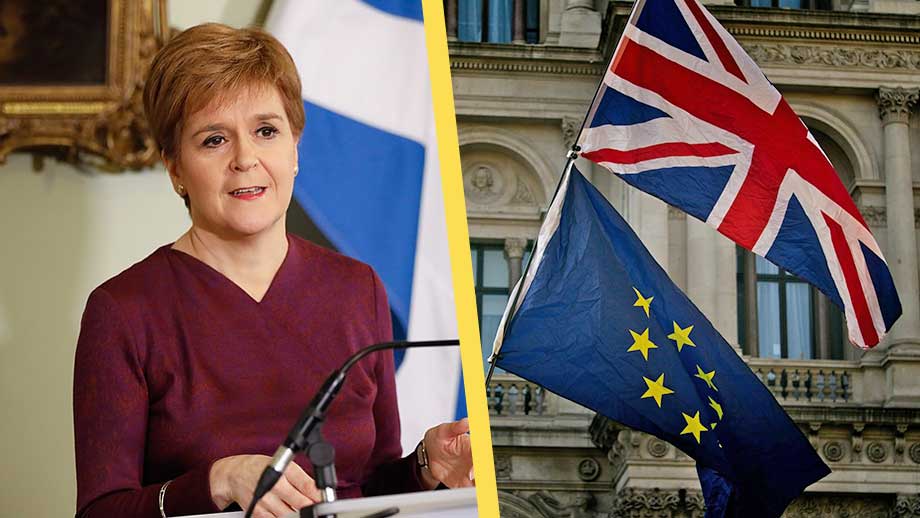 Skotska folket förbjuds folkomrösta om självständighet