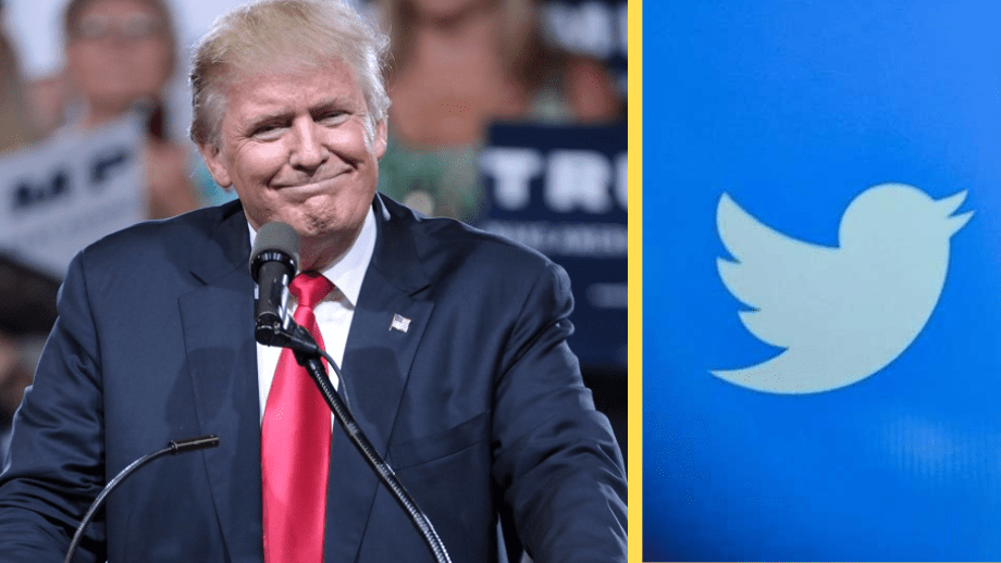Donald Trump har fått tillbaka sitt Twitterkonto