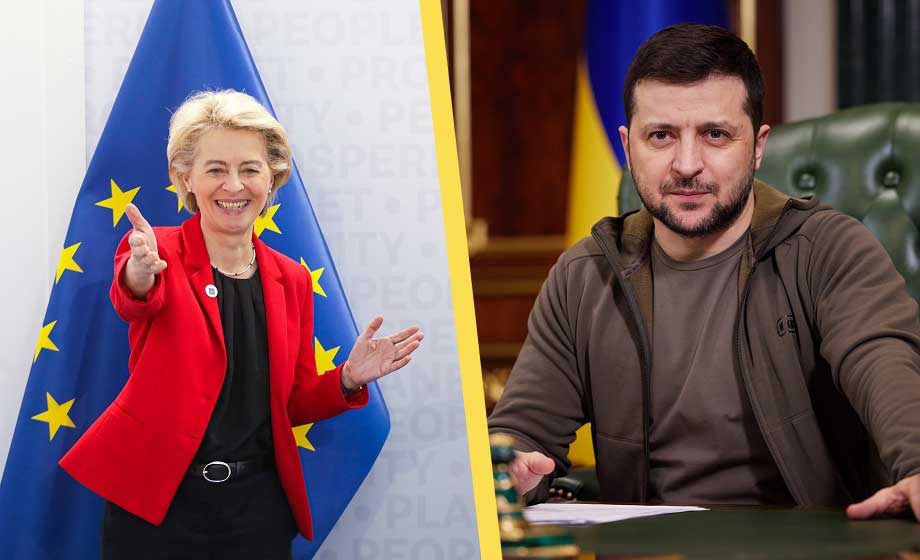 Så mycket har EU skänkt till Ukraina