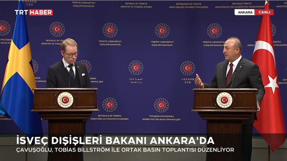 Turkiet om Sveriges Nato-medlemskap: ”Inga framsteg”