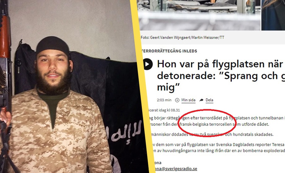 SR mörkar muslimskt terrordåd – kallar IS ”fransk-belgisk terrorcell”