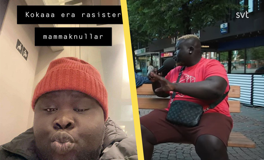 SVT-profilen om Samnytts artikel: ”Koka era rasister mammarknullar horungar”