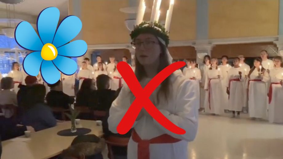 VIDEO: Här är ”hen-Lucia” som SD stoppade