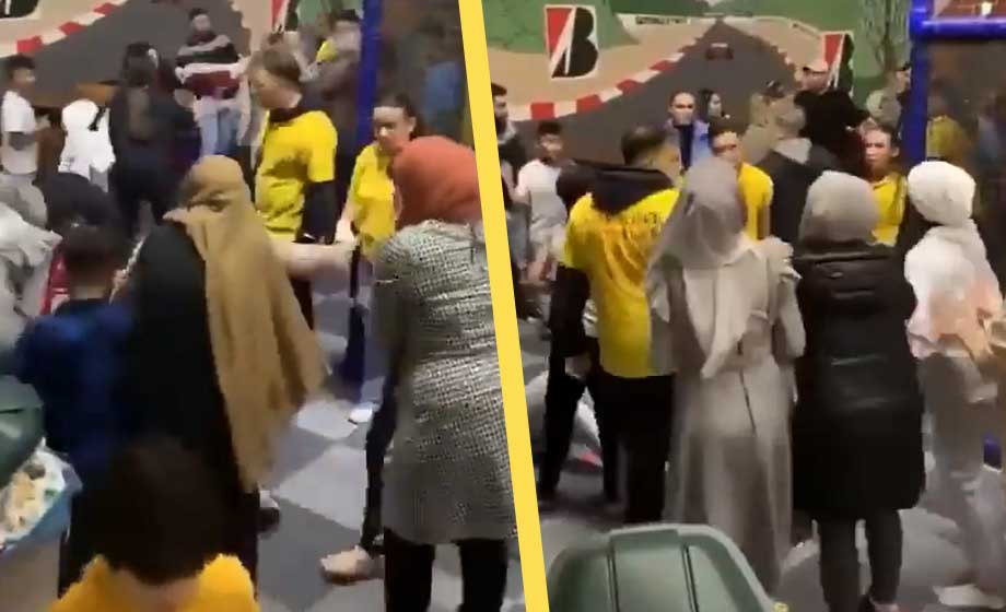 VIDEO: Mångkulturellt kaos på lekland