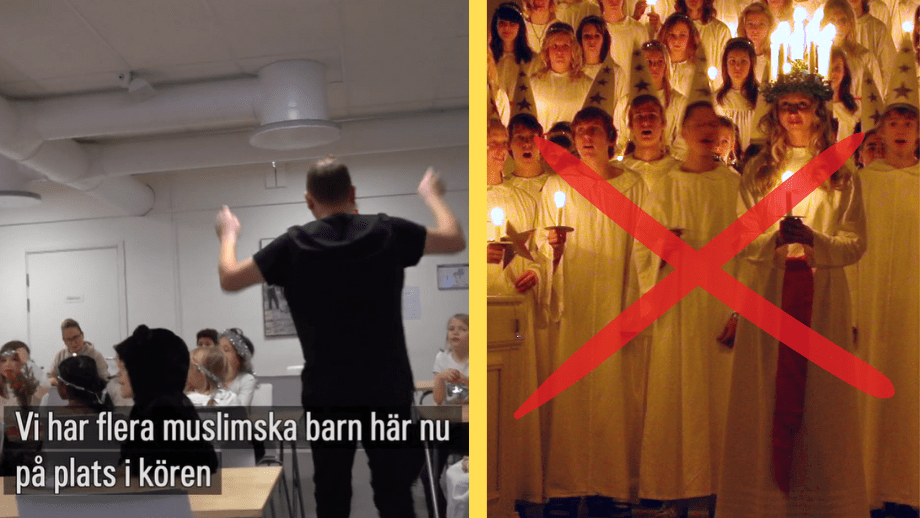 Skola vek sig för muslimers krav – kristna inslag förbjuds i luciatåg