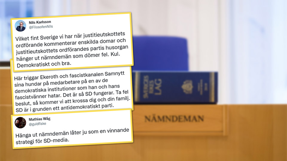 Är det verkligen fascism att granska nämndemän?