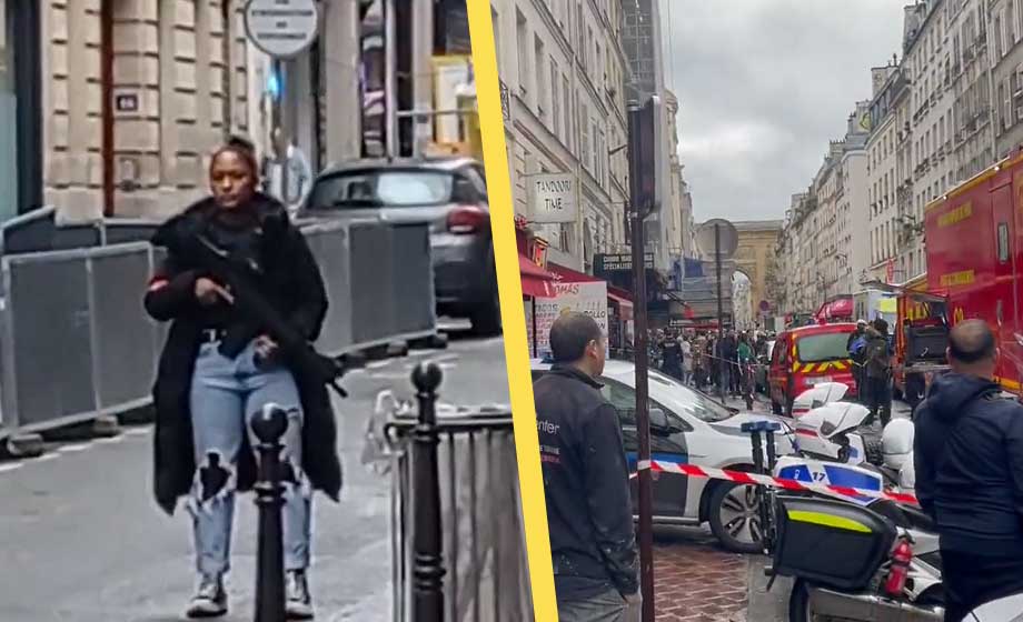 Skjutning i Paris – tre döda