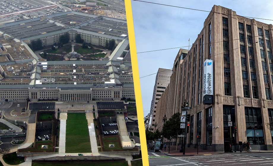 Twitter hjälpte Pentagon med psykologisk påverkan