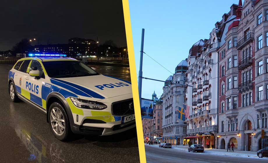 Rånare slog till mot lägenhet på Östermalm