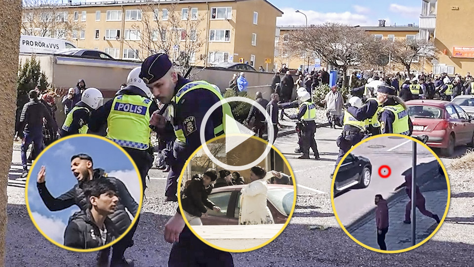 EXKLUSIV VIDEO: Se upploppen i Rinkeby där samtliga friades