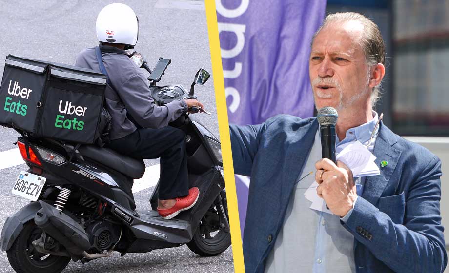 Miljöpartiet vill stoppa matbud på mopeder