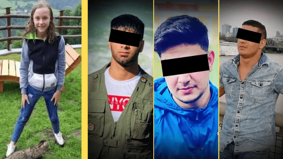 Tre afghaner döms för våldtäkt och mord på 13-åring