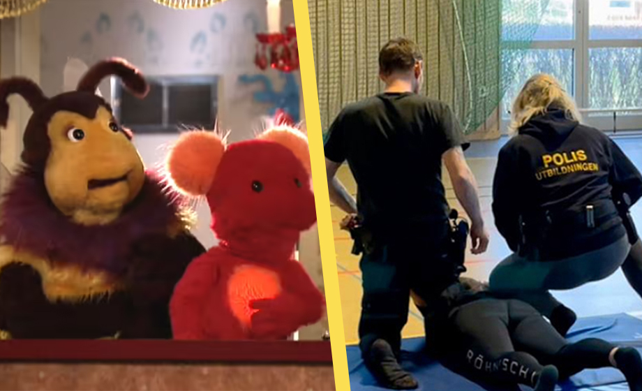 AVSLÖJAR: Dockskådespelare utbildar blivande poliser – ska ”daltas” vid ingripanden