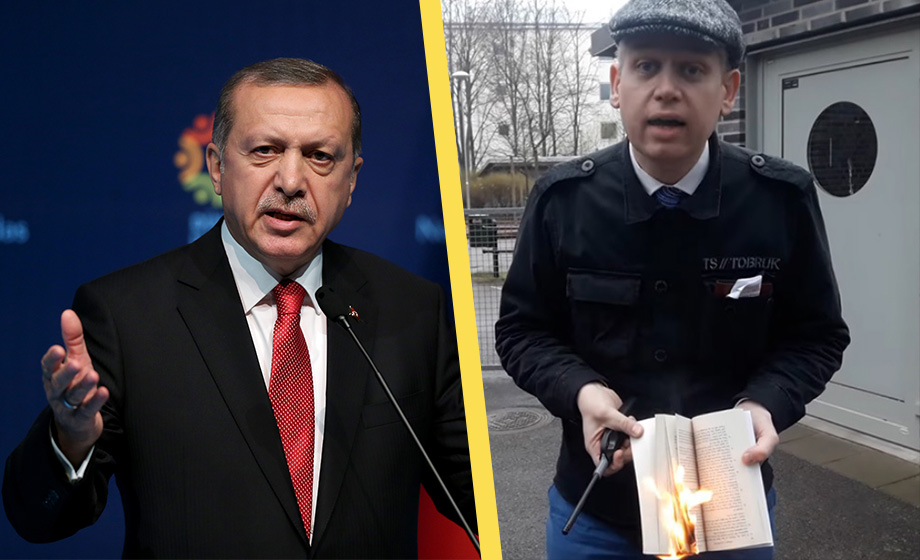 Turkiets nya Nato-krav: Sverige måste bekämpa islamkritiker
