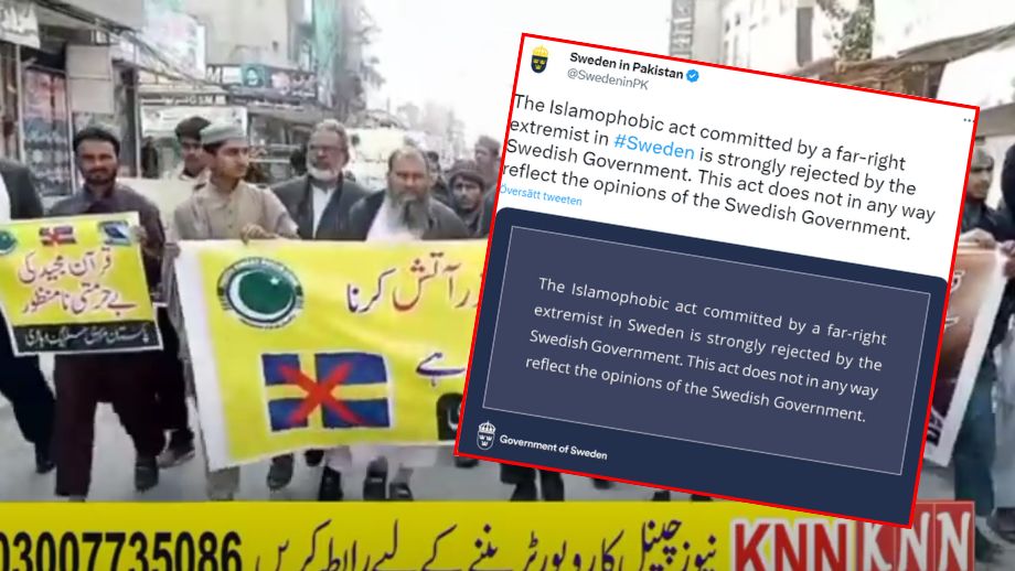 Sveriges ambassad i Pakistan ber om ursäkt för ’islamofobi’