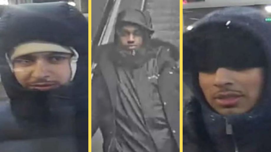 BILDEXTRA: Hjälp polisen hitta DESSA tre rånare