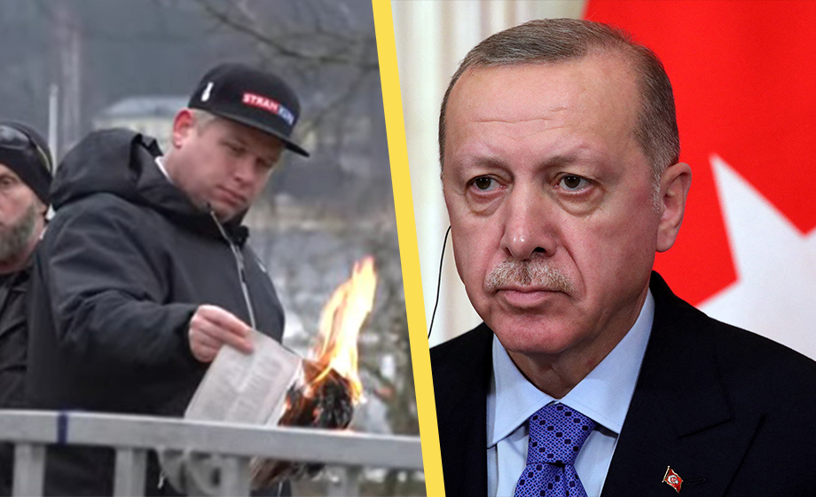 Efter koranbränningen: Turkiet säger NEJ till Sveriges Natoansökan