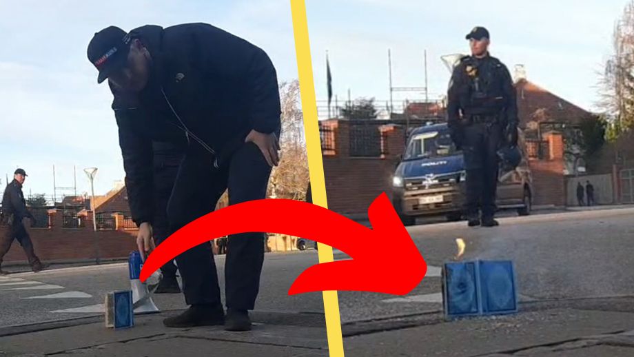 VIDEO: Paludan bränner koranen vid Turkiets ambassad