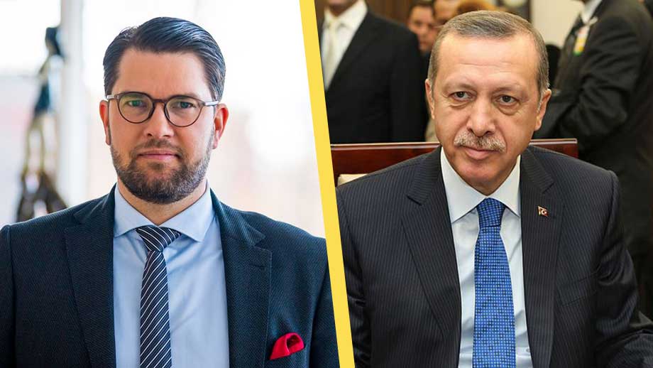 SD ryter ifrån om regeringens fjäsk för Erdogan