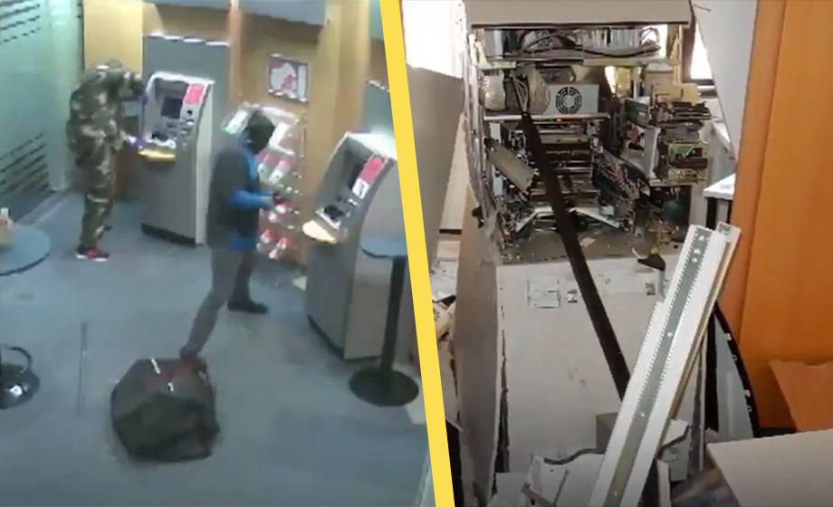 500 bankomater sprängda av migrantgäng 2022