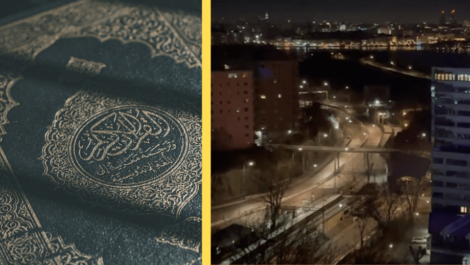 VIDEO: Böneutrop i Stockholmsnatten: ”Allahu akbar”