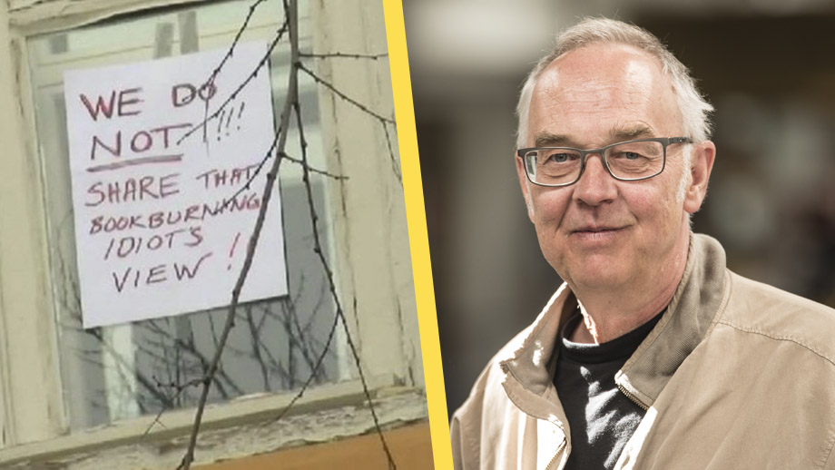 Nils Funcke om konsulatets idiot-lapp: ”Direkt olämpligt”