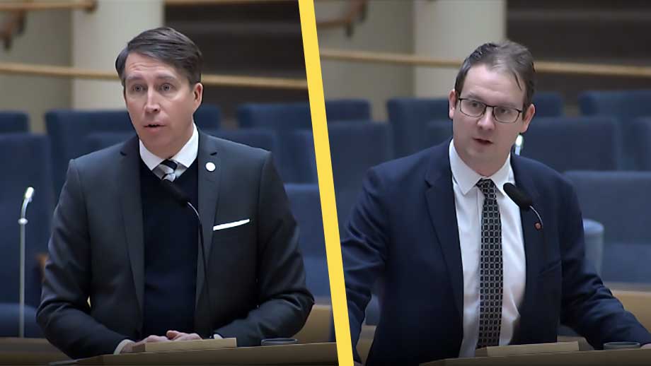 Socialdemokraterna saboterade riksdagsdebatt om utvisning av kriminella