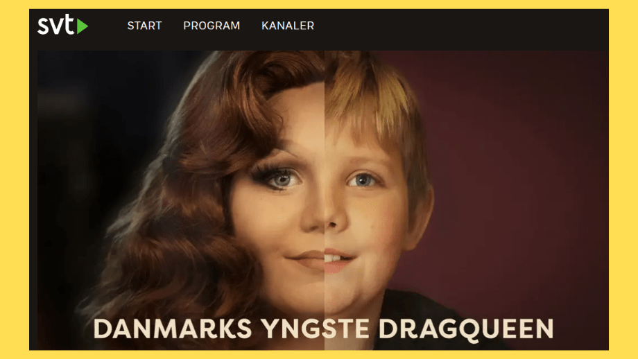 SVT kritiseras för dokumentär om 12-åring som vill bli dragqueen