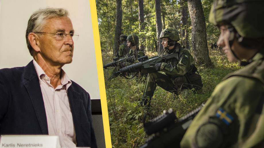 Generalmajoren: Svenska soldater först på plats vid krig i Baltikum