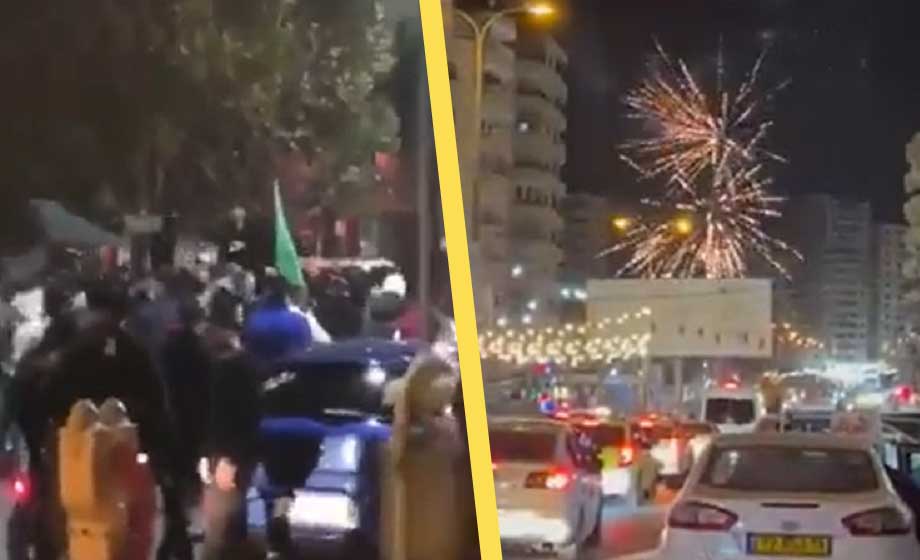 Palestinier firar terrordåd mot synagoga med flera döda