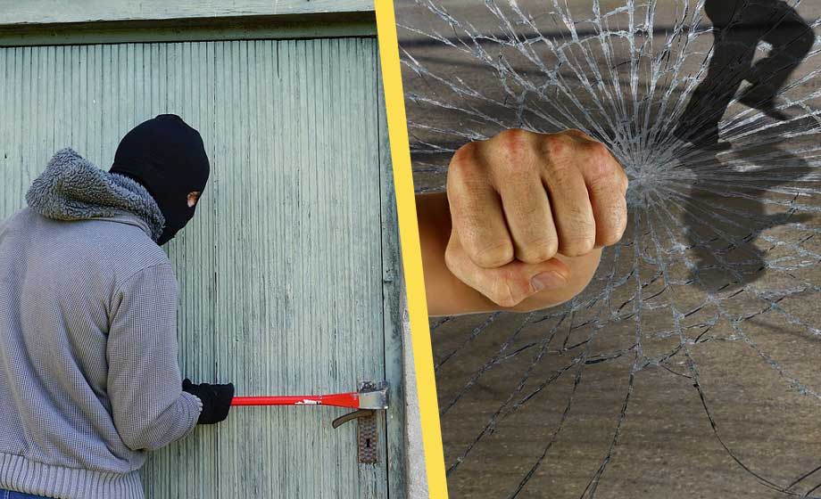 Fem inbrott på en månad – polisen nonchalerar