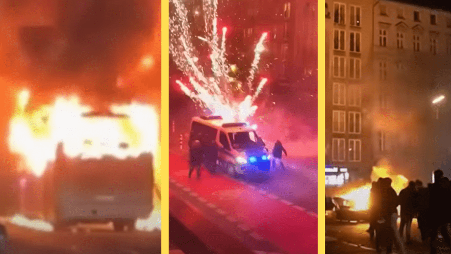 Minst 70% av gripna efter nyårsupplopp är migranter