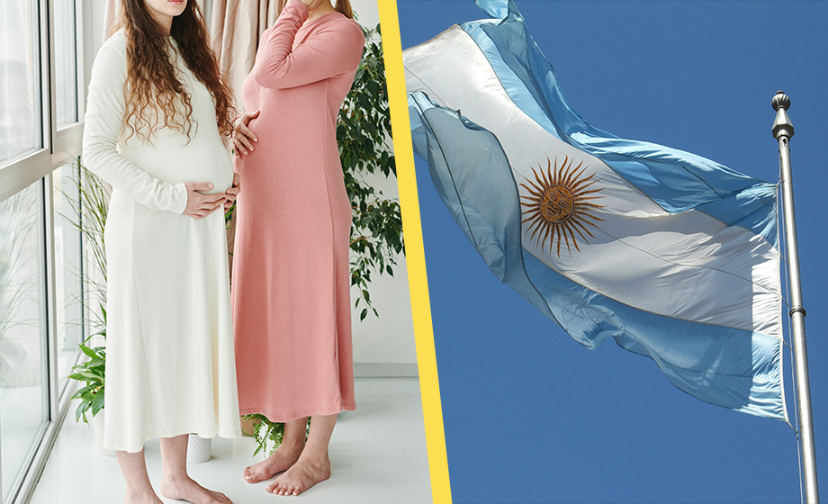 Trenden: Tiotusentals gravida ryskor flyr till Argentina