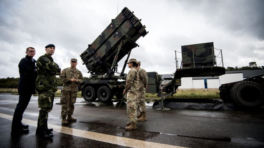 Luftvärnssystem utplacerat i Göteborg