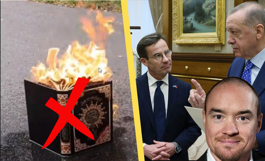 Ekeroth: ”Hädelseregler i Sverige avslöjar den tunna demokratiska fernissan”