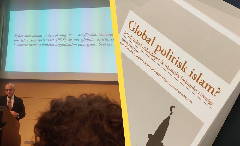 Följ Sameh Egyptsons disputation: Islamister har infiltrerat Sverige