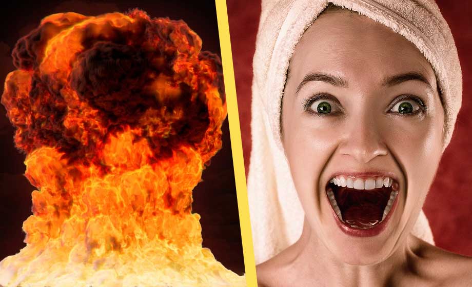 Södermalm firar bombdåd med röd matta och bubbel