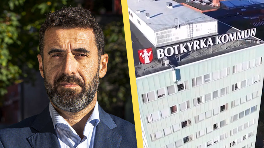 Han tar över styret av Botkyrka efter Ebba Östlin