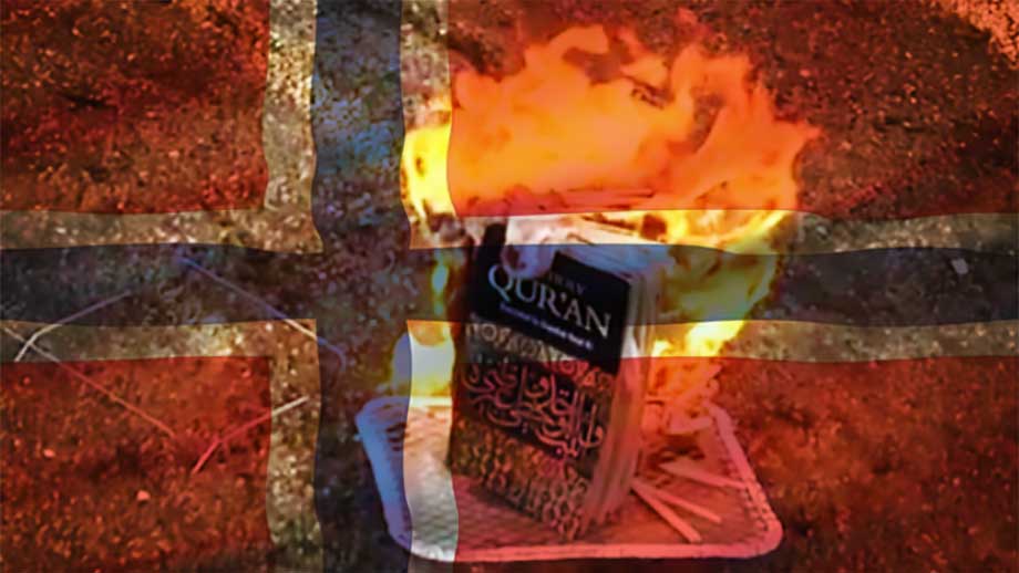 Koranbränning stoppas i Norge – kan inte garantera säkerheten