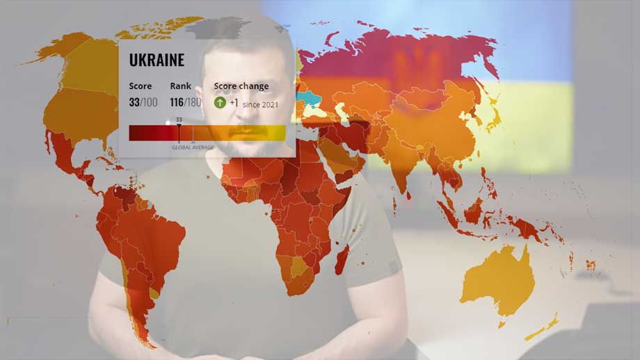 Rapport: Fortsatt omfattande korruption i Ukraina