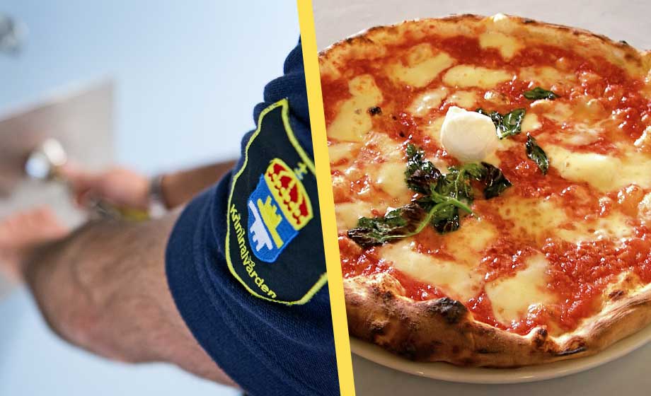 Missnöjda intagna mutades med pizza