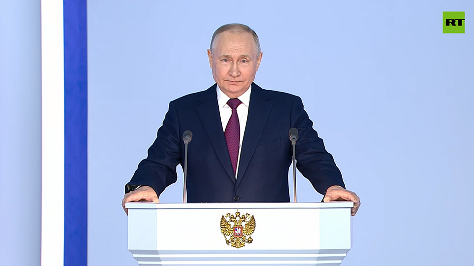 Putin: ”Det går inte att vinna ett krig mot Ryssland på slagfältet”