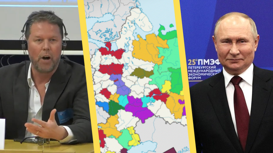 SD:s partigrupp föreslår: Stycka upp Ryssland i flera stater