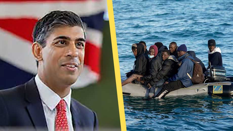 Båtmigranter får INTE asyl i Storbritannien