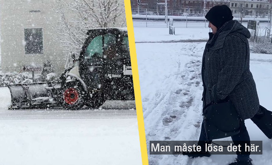 Vinterväder skapar ilska: ”Man måste lösa det här – ska inte behöva stå i kylan”